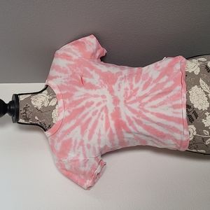 (3 FOR 20% OFF) Pink Vans Tie dye tee